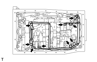 Valve Body Assembly - Removal. A750F AUTOMATIC TRANSMISSION / TRANSAXLE. Land Cruiser URJ200 URJ202 GRJ200 VDJ200