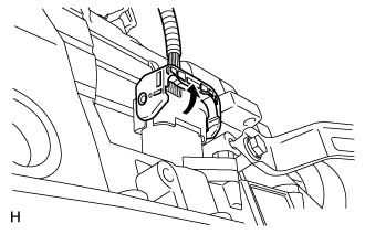 Transmission Wire - Installation. A750F AUTOMATIC TRANSMISSION / TRANSAXLE. Land Cruiser URJ200 URJ202 GRJ200 VDJ200