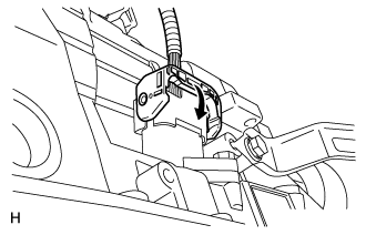 Transmission Wire - Removal. A750F AUTOMATIC TRANSMISSION / TRANSAXLE. Land Cruiser URJ200  URJ202 GRJ200 VDJ200