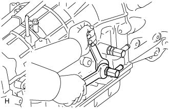 Automatic Transmission Unit - Disassembly. A750F AUTOMATIC TRANSMISSION / TRANSAXLE. Land Cruiser URJ200  URJ202 GRJ200 VDJ200