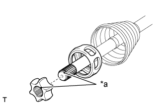 Front Drive Shaft Assembly - Reassembly. DRIVE SHAFT / PROPELLER SHAFT. Land Cruiser URJ200  URJ202 GRJ200 VDJ200