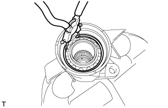 Front Differential Carrier Assembly - Disassembly. AXLE AND DIFFERENTIAL. Land Cruiser URJ200  URJ202 GRJ200 VDJ200