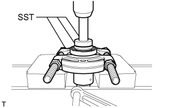 Front Differential Carrier Assembly - Disassembly. AXLE AND DIFFERENTIAL. Land Cruiser URJ200  URJ202 GRJ200 VDJ200