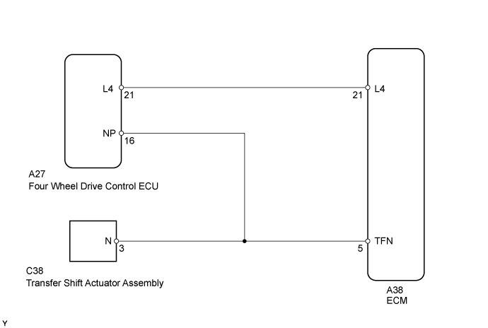 Automatic Transmission System (For 3Ur-Fe) - L4 Position Switch Circuit. AB60F AUTOMATIC TRANSMISSION / TRANSAXLE. Land Cruiser URJ200  URJ202 GRJ200 VDJ200