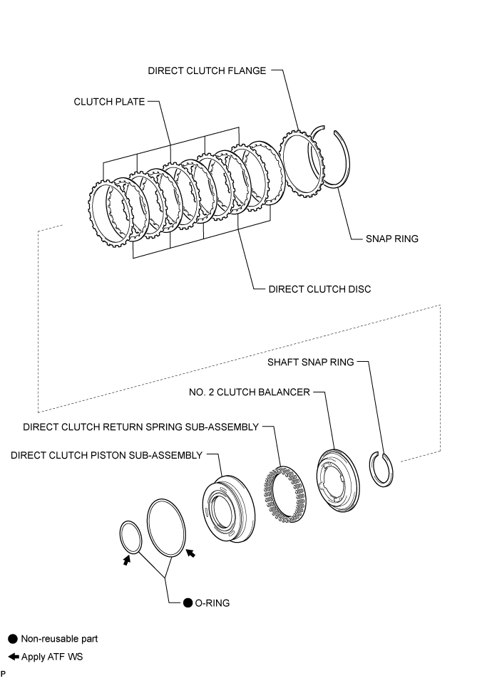 Automatic Transmission Unit - Components. A750F AUTOMATIC TRANSMISSION / TRANSAXLE. Land Cruiser URJ200  URJ202 GRJ200 VDJ200