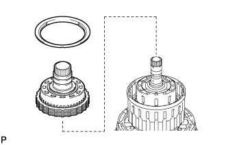 Automatic Transmission Unit - Disassembly. AB60F AUTOMATIC TRANSMISSION / TRANSAXLE. Land Cruiser URJ200  URJ202 GRJ200 VDJ200