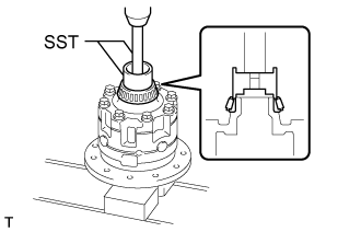 Rear Differential Carrier Assembly (For Lsd) - Reassembly. AXLE AND DIFFERENTIAL. Land Cruiser URJ200  URJ202 GRJ200 VDJ200