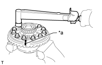 Rear Differential Carrier Assembly (W/ Differential Lock) - Reassembly. AXLE AND DIFFERENTIAL. Land Cruiser URJ200  URJ202 GRJ200 VDJ200