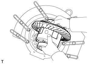 Rear Differential Carrier Assembly (W/ Differential Lock) - Reassembly. AXLE AND DIFFERENTIAL. Land Cruiser URJ200  URJ202 GRJ200 VDJ200