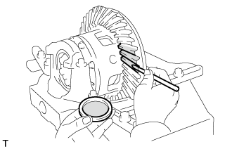 Rear Differential Carrier Assembly (W/ Differential Lock) - Reassembly. AXLE AND DIFFERENTIAL. Land Cruiser URJ200  URJ202 GRJ200 VDJ200