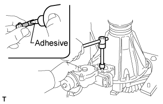 Rear Differential Lock Actuator (W/ Differential Lock) - Installation. AXLE AND DIFFERENTIAL. Land Cruiser URJ200  URJ202 GRJ200 VDJ200