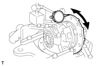 Rear Differential Carrier Assembly (For Standard) - Disassembly. AXLE AND DIFFERENTIAL. Land Cruiser URJ200  URJ202 GRJ200 VDJ200