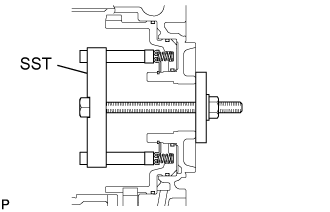 Automatic Transmission Unit - Disassembly. AB60F AUTOMATIC TRANSMISSION / TRANSAXLE. Land Cruiser URJ200  URJ202 GRJ200 VDJ200