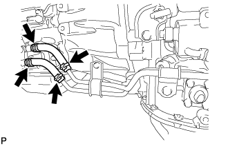 Oil Cooler - Removal. AB60F AUTOMATIC TRANSMISSION / TRANSAXLE. Land Cruiser URJ200  URJ202 GRJ200 VDJ200