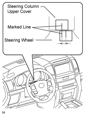 Steering System - Adjustment. STEERING COLUMN. Land Cruiser URJ200 URJ202 GRJ200 VDJ200