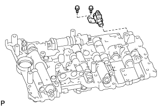 Valve Body Assembly - Disassembly. A750F AUTOMATIC TRANSMISSION / TRANSAXLE. Land Cruiser URJ200 URJ202 GRJ200 VDJ200