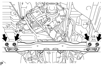 Automatic Transmission Assembly (For 1Gr-Fe) - Removal. A750F AUTOMATIC TRANSMISSION / TRANSAXLE. Land Cruiser URJ200  URJ202 GRJ200 VDJ200