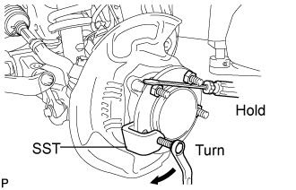 Front Axle Hub Bolt - Replacement. AXLE AND DIFFERENTIAL. Land Cruiser URJ200  URJ202 GRJ200 VDJ200