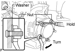 Front Axle Hub Bolt - Replacement. AXLE AND DIFFERENTIAL. Land Cruiser URJ200  URJ202 GRJ200 VDJ200