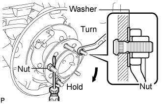 Rear Axle Hub Bolt - Replacement. AXLE AND DIFFERENTIAL. Land Cruiser URJ200  URJ202 GRJ200 VDJ200