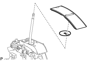 Shift Lever - Disassembly. A750F AUTOMATIC TRANSMISSION / TRANSAXLE. Land Cruiser URJ200  URJ202 GRJ200 VDJ200