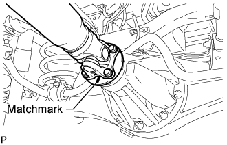 Propeller Shaft Assembly - Removal. DRIVE SHAFT / PROPELLER SHAFT. Land Cruiser URJ200  URJ202 GRJ200 VDJ200