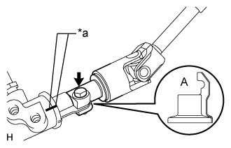 Land Cruiser. Urj200, 202 Grj200 Vdj200.Steering Column.Power Tilt And Power Telescopic Steering Column System.Steering Column Assembly (For Power Tilt And Power Telescopic Steering Column)  Removal