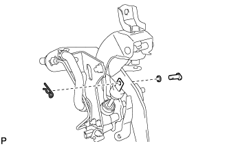 Clutch Pedal (For Lhd) - Removal. CLUTCH. Land Cruiser URJ200  URJ202 GRJ200 VDJ200