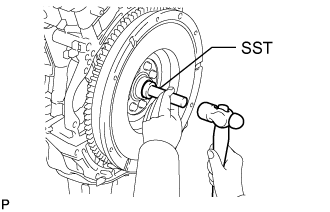 Clutch Unit (For 1Gr-Fe) - Inspection. CLUTCH. Land Cruiser URJ200 URJ202 GRJ200 VDJ200