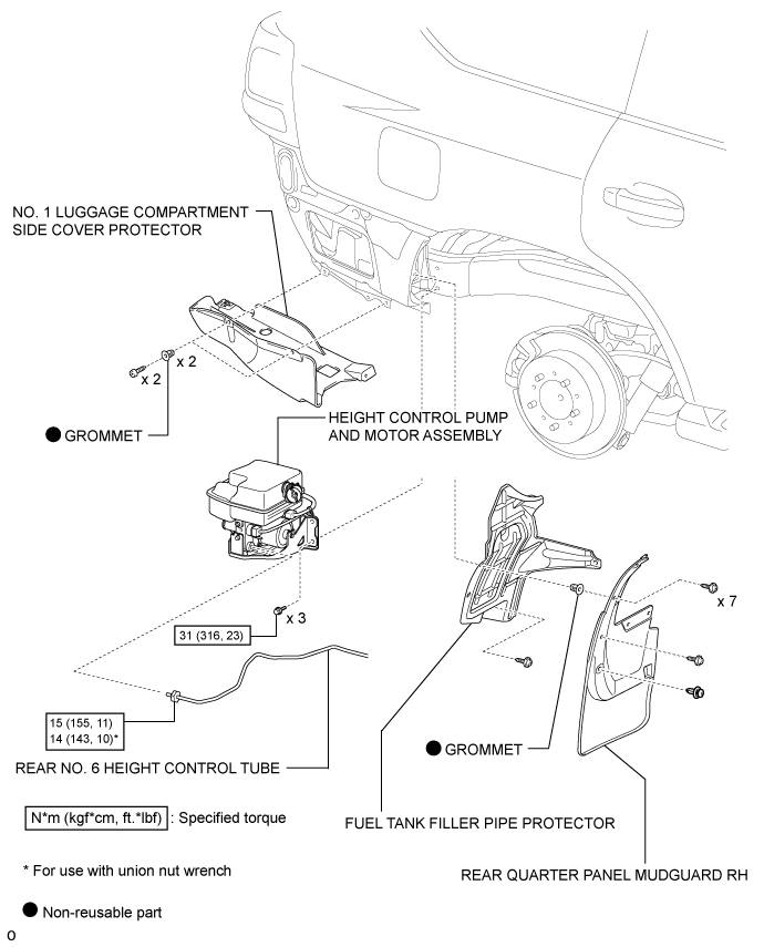 Land Cruiser. Urj200, 202 Grj200 Vdj200.Suspension Control.Suspension Control System.Active Height Control Pump And Motor  Components