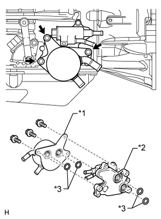 Automatic Transmission Assembly (For 1Ur-Fe) - Removal. AB60F AUTOMATIC TRANSMISSION / TRANSAXLE. Land Cruiser URJ200  URJ202 GRJ200 VDJ200