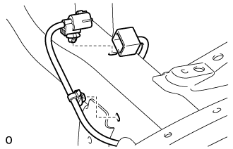 Height Control Sensor - Removal. LIGHTING EXT. Land Cruiser URJ200  URJ202 GRJ200 VDJ200