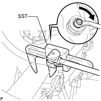 Land Cruiser. Urj200, 202 Grj200 Vdj200.Rear Suspension.Rear Suspension System.Rear Shock Absorber  Installation