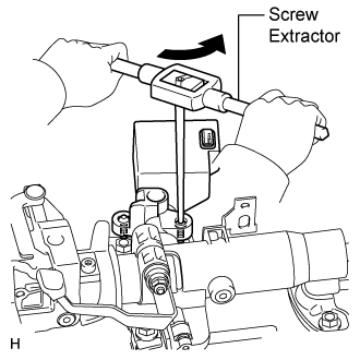 Land Cruiser. Urj200, 202 Grj200 Vdj200.Steering Column.Power Tilt And Power Telescopic Steering Column System.Steering Column Assembly (For Manual Tilt And Manual Telescopic Steering Column)  Disassembly