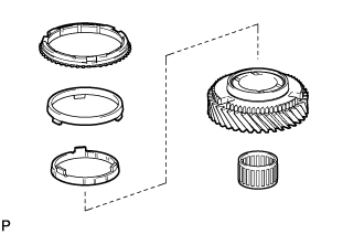 Output Shaft - Reassembly. H150F MANUAL TRANSMISSION / TRANSAXLE. Land Cruiser URJ200  URJ202 GRJ200 VDJ200