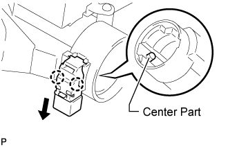 Land Cruiser. Urj200, 202 Grj200 Vdj200.Steering Column.Power Tilt And Power Telescopic Steering Column System.Steering Column Assembly (For Manual Tilt And Manual Telescopic Steering Column)  Disassembly