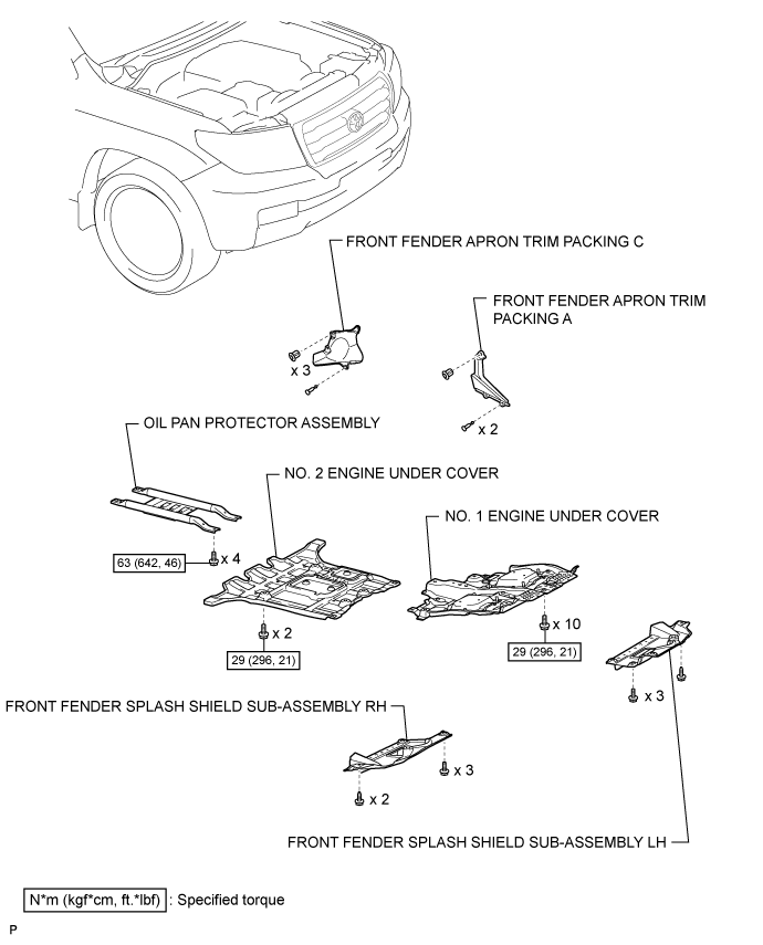 Automatic Transmission Assembly (For 1Ur-Fe) - Components. AB60F AUTOMATIC TRANSMISSION / TRANSAXLE. Land Cruiser URJ200  URJ202 GRJ200 VDJ200