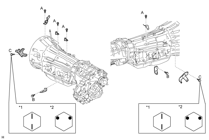 Automatic Transmission Assembly (For 3Ur-Fe) - Installation. AB60F AUTOMATIC TRANSMISSION / TRANSAXLE. Land Cruiser URJ200  URJ202 GRJ200 VDJ200