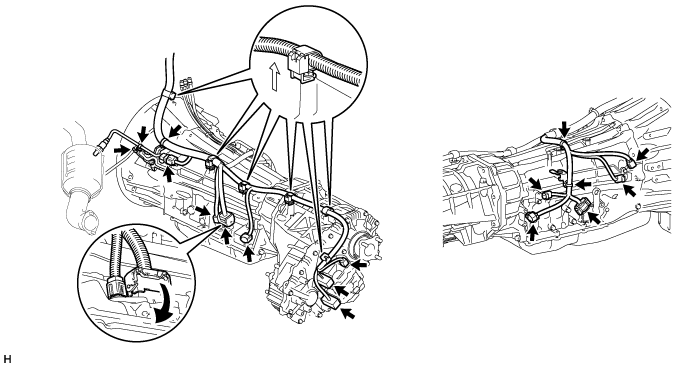 Automatic Transmission Assembly (For 1Ur-Fe) - Removal. AB60F AUTOMATIC TRANSMISSION / TRANSAXLE. Land Cruiser URJ200  URJ202 GRJ200 VDJ200