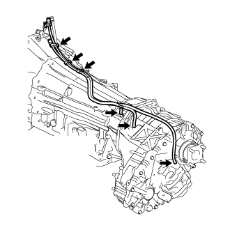 Automatic Transmission Assembly (For 1Ur-Fe) - Removal. AB60F AUTOMATIC TRANSMISSION / TRANSAXLE. Land Cruiser URJ200  URJ202 GRJ200 VDJ200