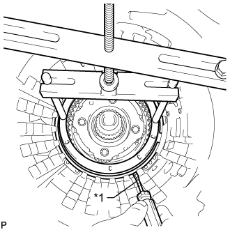 Automatic Transmission Unit - Disassembly. AB60F AUTOMATIC TRANSMISSION / TRANSAXLE. Land Cruiser URJ200  URJ202 GRJ200 VDJ200