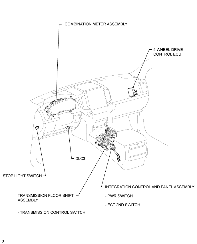 Land Cruiser. Urj200, 202 Grj200 Vdj200.A750F Automatic Transmission Transaxle.Automatic Transmission System (For 1Gr-Fe).Automatic Transmission System (For 1Gr-Fe) Parts Location
