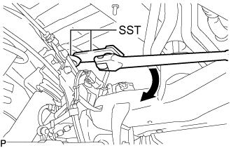 Land Cruiser. Urj200, 202 Grj200 Vdj200.Rear Suspension.Rear Suspension System.Rear Shock Absorber  Removal