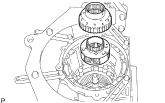 Automatic Transmission Unit - Disassembly. A750F AUTOMATIC TRANSMISSION / TRANSAXLE. Land Cruiser URJ200  URJ202 GRJ200 VDJ200