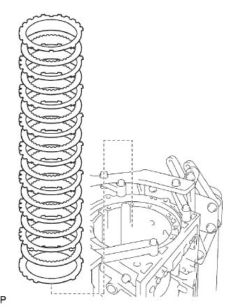 Automatic Transmission Unit - Disassembly. A750F AUTOMATIC TRANSMISSION / TRANSAXLE. Land Cruiser URJ200  URJ202 GRJ200 VDJ200