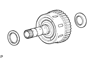 Automatic Transmission Unit - Disassembly. A750F AUTOMATIC TRANSMISSION / TRANSAXLE. Land Cruiser URJ200  URJ202 GRJ200 VDJ200