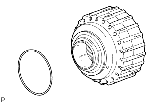 Automatic Transmission Unit - Disassembly. A750F AUTOMATIC TRANSMISSION / TRANSAXLE. Land Cruiser URJ200  URJ202 GRJ200 VDJ200