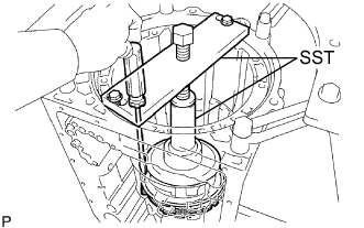 Automatic Transmission Unit - Reassembly. A750F AUTOMATIC TRANSMISSION / TRANSAXLE. Land Cruiser URJ200  URJ202 GRJ200 VDJ200