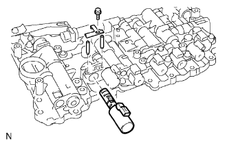 Valve Body Assembly - Reassembly. AB60F AUTOMATIC TRANSMISSION / TRANSAXLE. Land Cruiser URJ200  URJ202 GRJ200 VDJ200