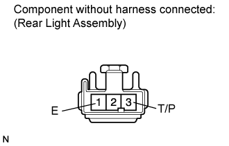 Back-Up Light Assembly (For Standard) - Inspection. LIGHTING EXT. Land Cruiser URJ200  URJ202 GRJ200 VDJ200